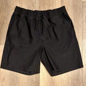 Outdoor Voices Men's Charcoal Black Athletic Shorts